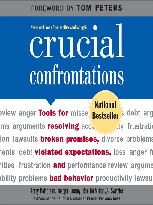 Title details for Crucial Confrontations by Kerry Patterson - Available